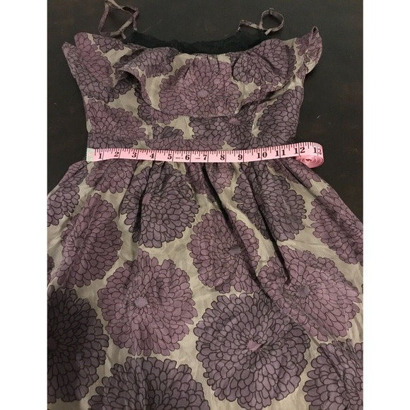 Anthropologie Purple Lace Mini Dress - Picture 6 of 11